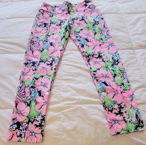 Lilly Pulitzer Corso Pants High Tide Navy  Tall Order 4